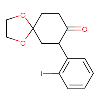 7-(2-碘苯基)-1,4-二氧阿司匹林[4.5]癸-8-酮
