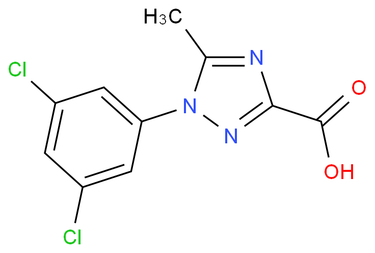 1-(3,5-DICHLOROPHENYL)-5-METHYL-1H-1,2,4-TRIAZOLE-3-CARBOXYLIC ACID