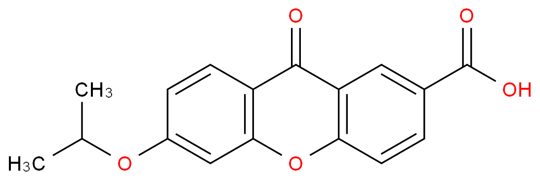 6-ISOPROPOXY-9-XANTHONE-2-CARBOXYLIC ACID