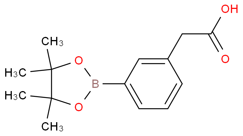 Phenylacetic acid-3-boronic acid pinacol ester;2-(3-(4,4,5,5-Tetramethyl-1,3,2-dioxaborolan-2-yl)phenyl)acetic acid