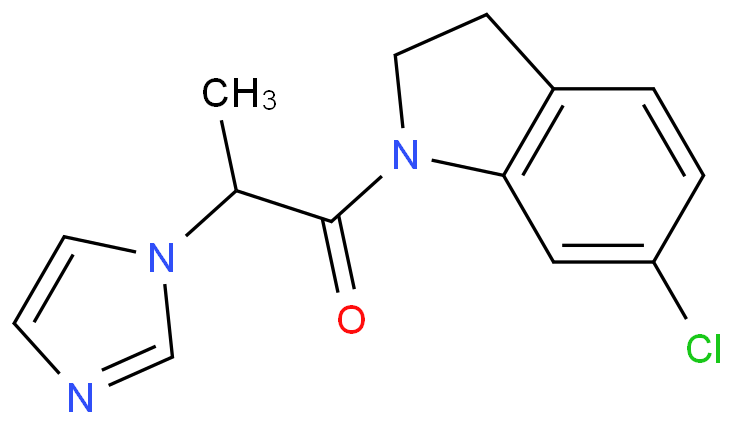 n-(3-fluorophenyl)-2-({[1-(furan-2-yl)propan-2-yl]carbamoyl}amino)acetamide structure