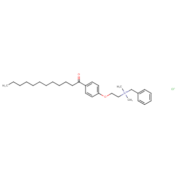 benzyl-[2-(4-dodecanoylphenoxy)ethyl]-dimethylazanium;chloride