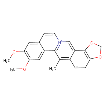 去氢紫堇碱化学结构式