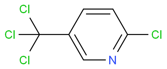 2-氯-5-三氯甲基吡啶化学结构式