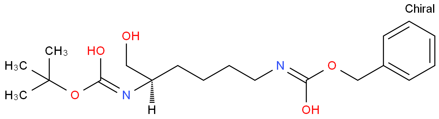 2-N-叔丁氧羰基-6-N-苄氧羰基-D-赖氨醇 CAS号:252940-35-5科研及生产专用 高校及研究所支持货到付款