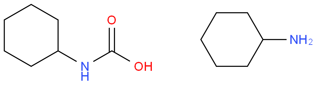 环己胺碳酸盐化学结构式