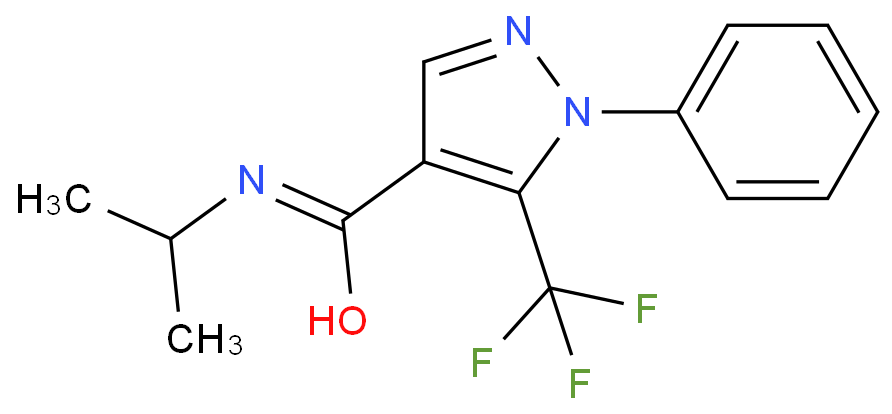 N-ISOPROPYL-1-PHENYL-5-(TRIFLUOROMETHYL)-1H-PYRAZOLE-4-CARBOXAMIDE