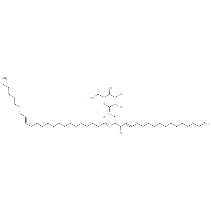 (Z)-N-((2S,3R,E)-3-羟基-1-(((2R,3R,4S,5S,6R)-3,4,5-三羟基-6-(羟甲基)四氢-2H-吡喃-2-基)氧基)十八碳-4-烯-2-基)二十四碳-15-烯酰胺/887907-50-8