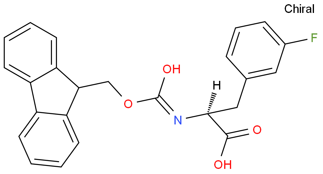 (2S)-2-(9H-fluoren-9-ylmethoxycarbonylamino)-3-(3-fluorophenyl)propanoic acid
