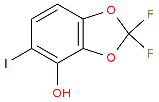 2,2-二氟-5-碘苯并[d][1,3]二氧戊环-4-醇CAS号2068724-77-4；科研试剂/现货供应