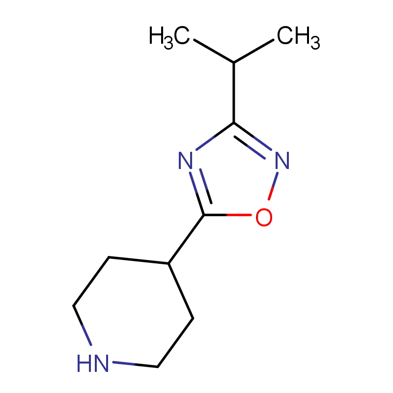 4-(3-异丙基-1,2,4-恶二唑-5-基)哌啶 CAS号:733748-92-0科研及生产专用 高校及研究所支持货到付款