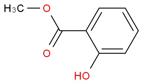 119-36-8 柳酸甲酯 结构式图片