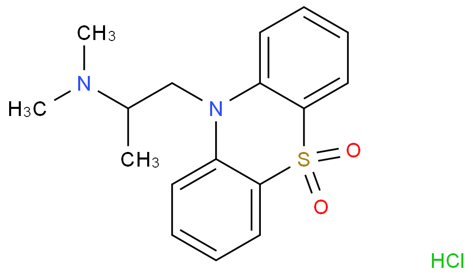 DIOXOPROMETHAZINE HYDROCHLORIDE