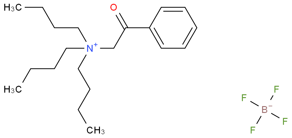 N,N,N-TRIBUTYL-N-PHENACYL AMMONIUM TETRAFLUOROBORATE