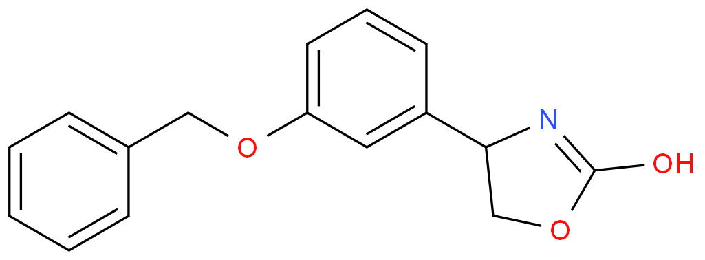 2-Oxazolidinone, 4-[3-(phenylmethoxy)phenyl]-