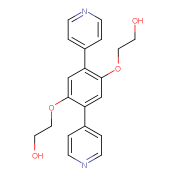 2,2'-(((2,5-二(吡啶-4-基)-1,4-亚苯基)双(氧基))二乙醇CAS号1186466-82-9