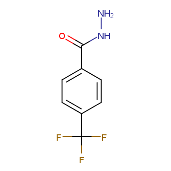 4-(三氟甲基)亚苯基肼化学结构式