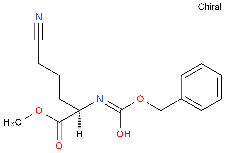 (R)-methyl 2-(benzyloxycarbonyl)-5-cyanopentanoate