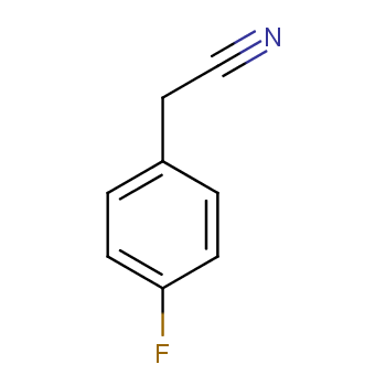 对氟苯乙腈化学结构式