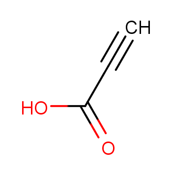 丙炔酸化学结构式