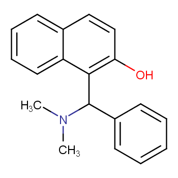 1-((二甲氨基)(苯基)甲基)萘-2-醇CAS：39487-54-2