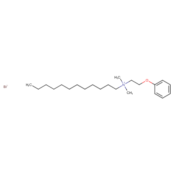 dodecyl-dimethyl-(2-phenoxyethyl)azanium;bromide