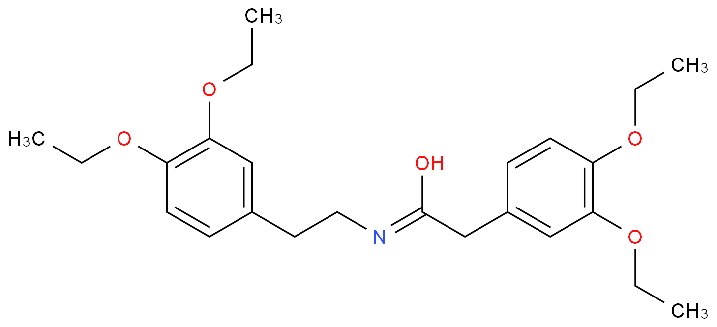 N-[2-(3,4-二乙氧基苯基)乙基]-2-(3,4-二乙氧基苯基)乙酰胺