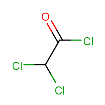 二氯乙酰氯化学结构式