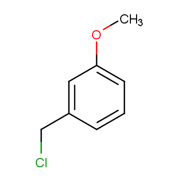 3-甲氧基氯化苄化学结构式