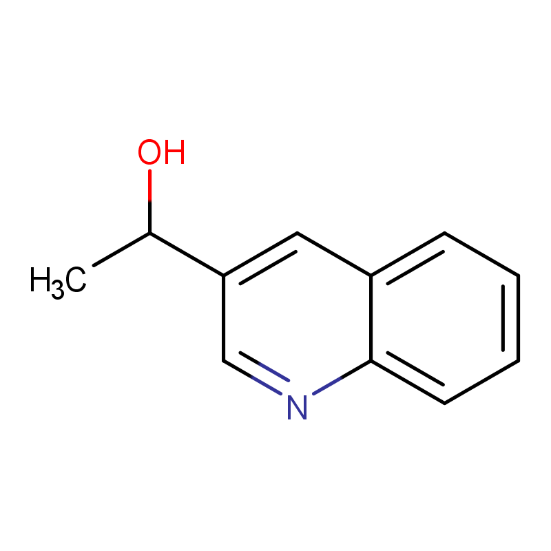 1-(喹啉-3-基)乙烷-1-醇 CAS号:53531-33-2科研及生产专用 高校及研究所支持货到付款