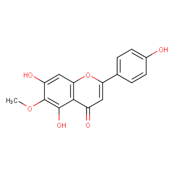 5,7-dihydroxy-2-(4-hydroxyphenyl)-6-methoxychromen-4-one
