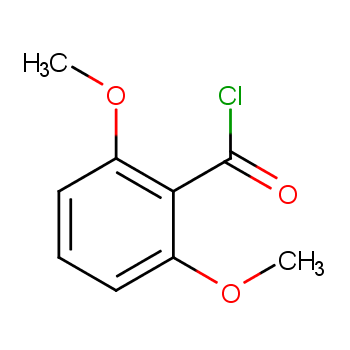 2,6-二甲氧基苯甲酰氯化学结构式