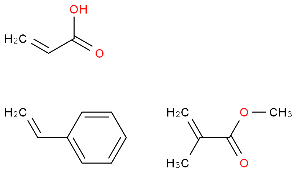 水溶性丙烯酸树脂化学结构式