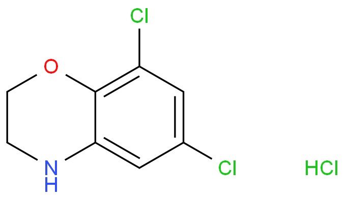 6,8-DICHLORO-3,4-DIHYDRO-2H-BENZO[1,4]OXAZINE HYDROCHLORIDE