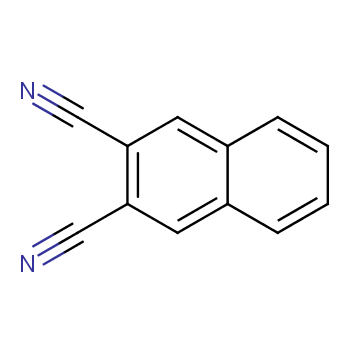 2,3-二氰基萘化学结构式