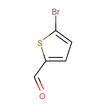5-溴噻吩-2-甲醛化学结构式