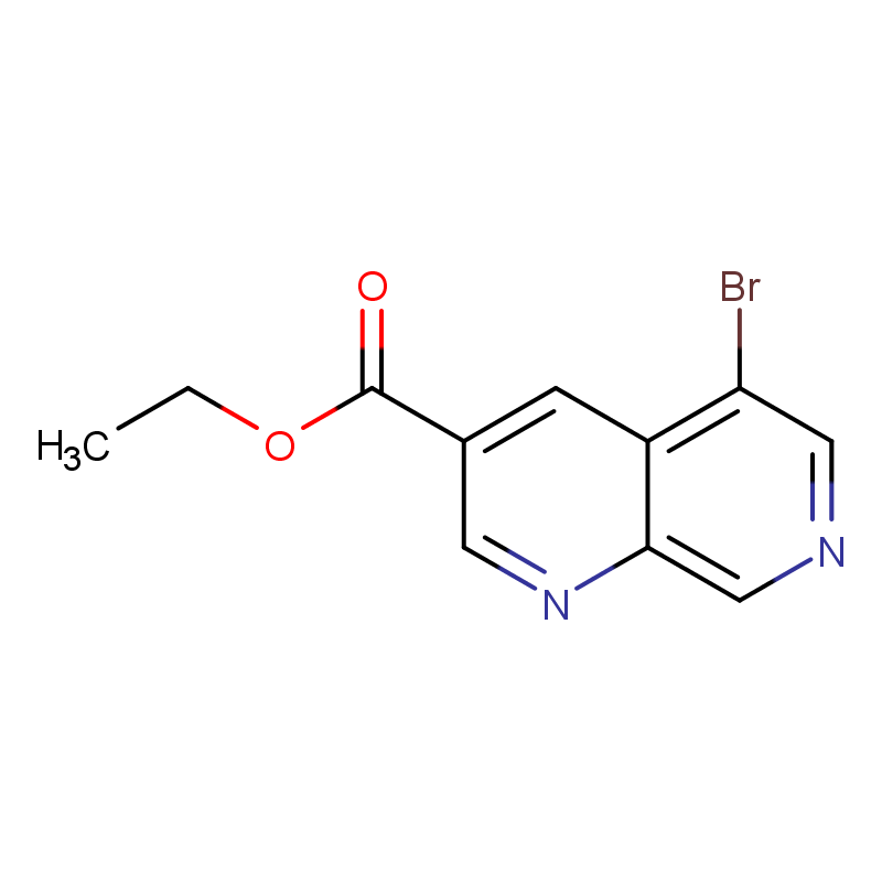 5-溴-1,7-萘啶-3-羧酸乙酯 CAS号:1646882-61-2科研及生产专用 高校及研究所支持货到付款