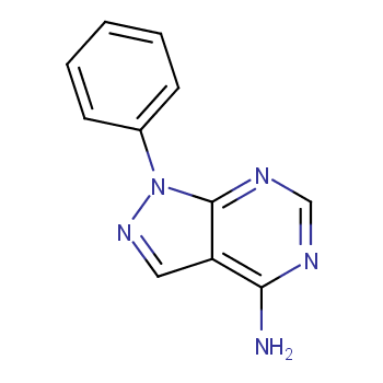 1-phenylpyrazolo[3,4-d]pyrimidin-4-amine