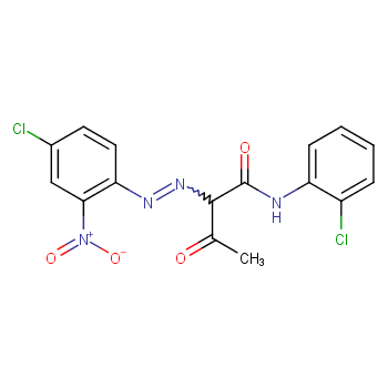 Butanamide,2-[2-(4-chloro-2-nitrophenyl)diazenyl]-N-(2-chlorophenyl)-3-oxo-  