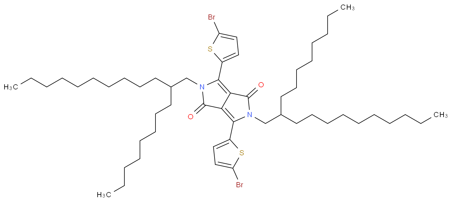 1,4-bis(5-bromothiophen-2-yl)-2,5-bis(2-octyldodecyl)pyrrolo[3,4-c]pyrrole-3,6-dione