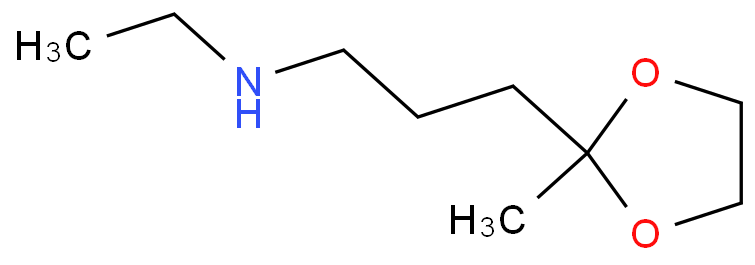 N-ETHYL-(3-(2-METHYL-[1,3]DIOXOLAN-2-YL)PROPYL)-AMINE