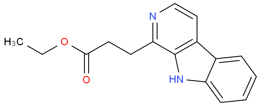 Ethyl beta-carboline-1-propionate价格, Ethyl beta-carboline-1-propionate对照品, CAS号:90686-24-1