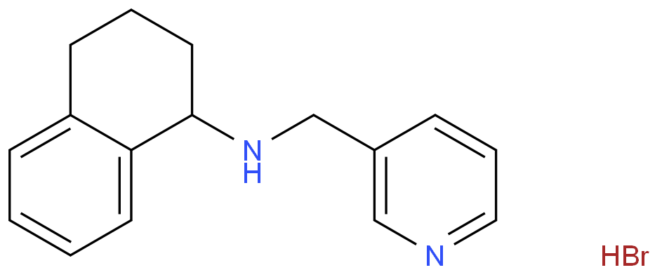 Pyridin-3-ylmethyl-(1,2,3,4-tetrahydro-naphthalen-1-yl)-amine hydrobromide