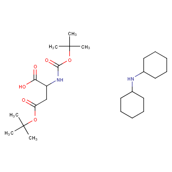 4-tert-Butyl N-[(tert-butoxy)carbonyl]-L-aspartate dicyclohexylamine salt