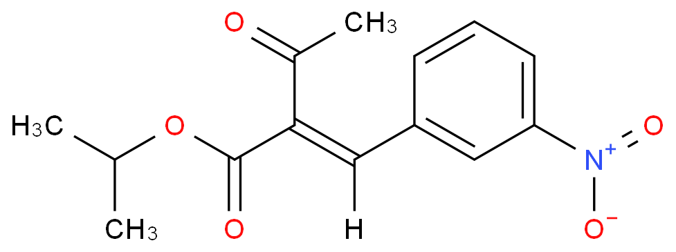 (E)-Isopropyl 2-(3-nitrobenzylidene)-3-oxobutanoate