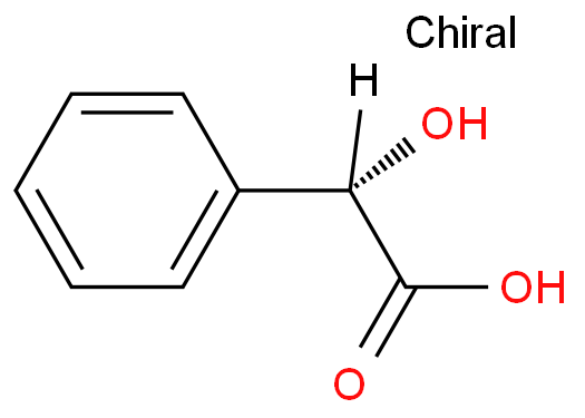 (S)-(+)-Mandelic acid structure