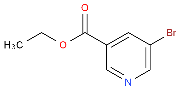 5-溴烟酸乙酯化学结构式