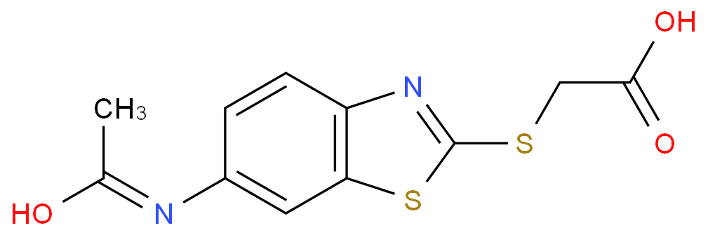 (6-ACETYLAMINO-BENZOTHIAZOL-2-YLSULFANYL)-ACETIC ACID