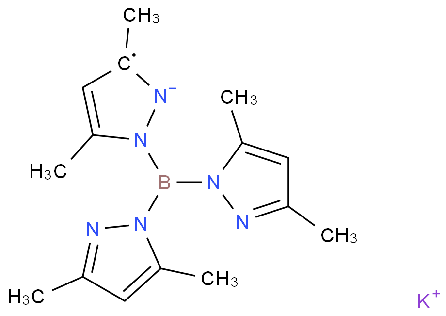 三(3,5-二甲基吡唑-1-基)硼酸氢钾
