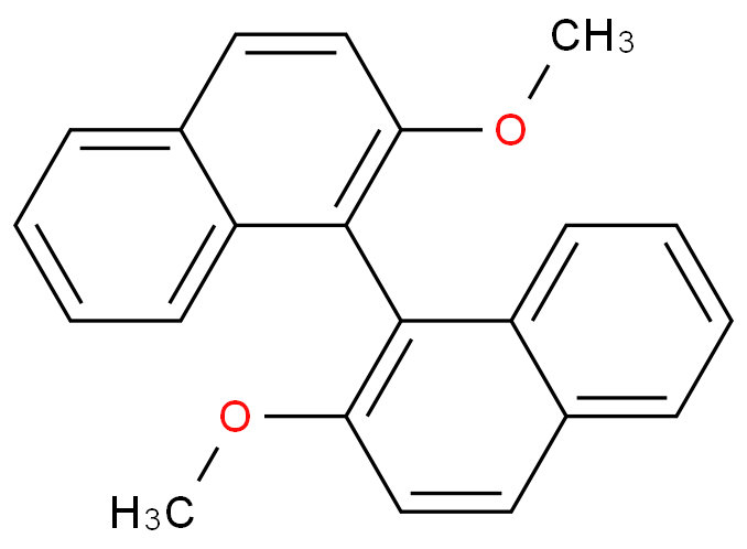35294-28-1 (R)-(+)-2,2'-二甲氧基-1,1'-联萘 结构式图片
